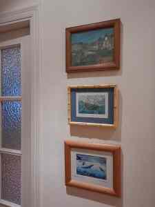 Image of framed Hawaii art hanging on the wall of a home in Spain. | The-Military-Guide.com