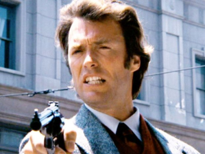 Image of movie character Dirty Harry Callahan (played by Clint Eastwood) asking a criminal whether he feels lucky enough to be shot by Callahan's gun. | MilitaryFinancialIndependence.com