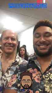 Image of Bernard Edwards with Doug Nordman at MilBlogging17 conference. | The-Military-Guide.com