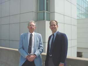 Image of Dean & Doug Nordman after Dean's father's funeral in 2002 | The-Military-Guide.com