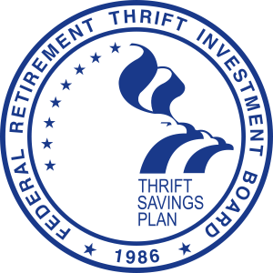 In the TSP’s defense (not much) it took the FRTIB a long time to recover from their 2022 software “upgrade.” Image of the logo of the Federal Retirement Thrift Investment Board seal | MilitaryFinancialIndependence.com
